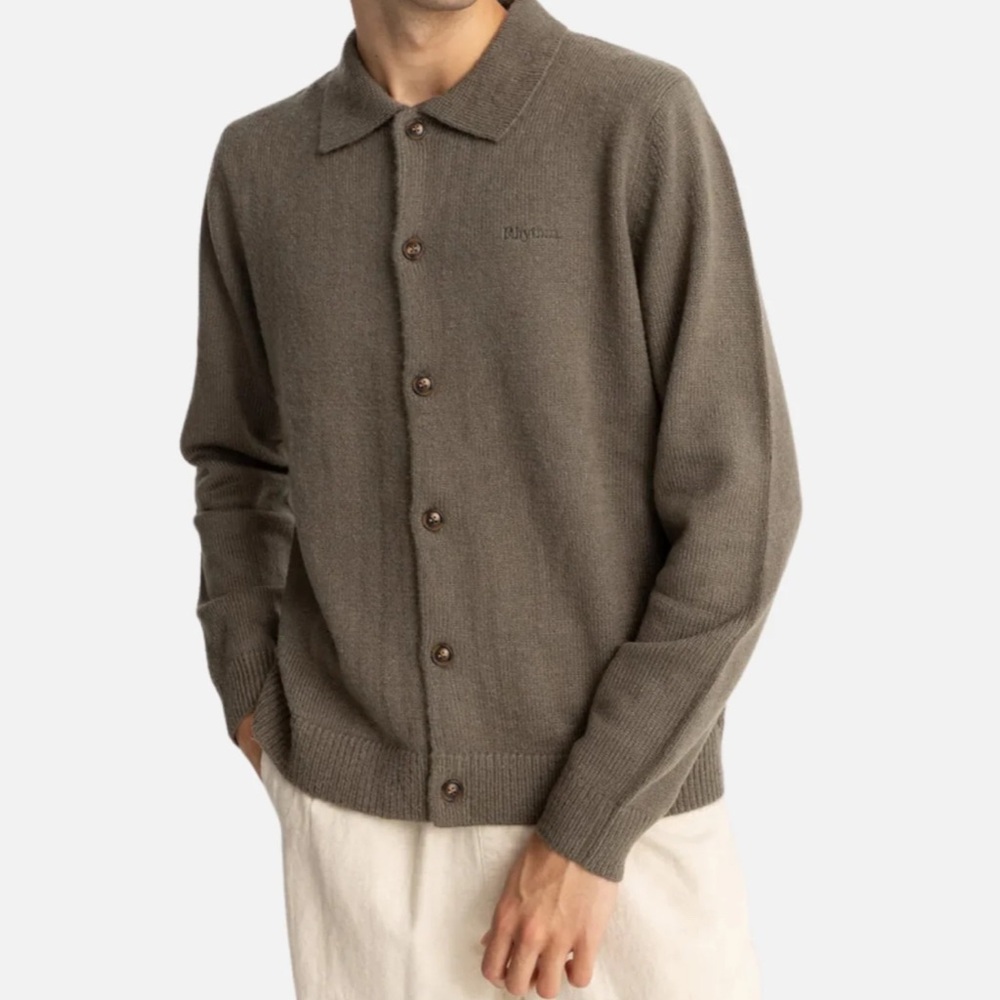 Rhythm Taupe Knit Pullover